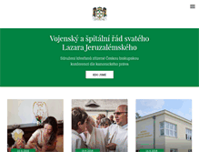 Tablet Screenshot of oslj.cz